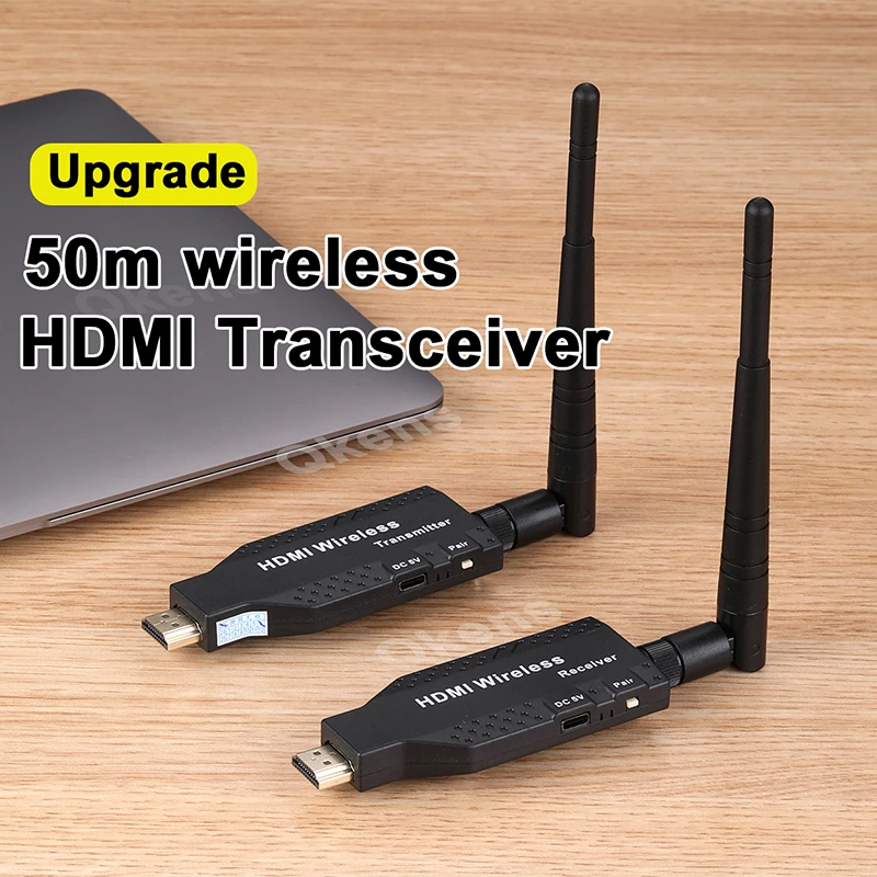HDMI Wireless Transmitter Receiver 50m Video HDMI Extender Kit TV Display Adapter for Camera DVD PC to Projector TV 12 Sdad4a047bed14763bdba60e03df37d1cF