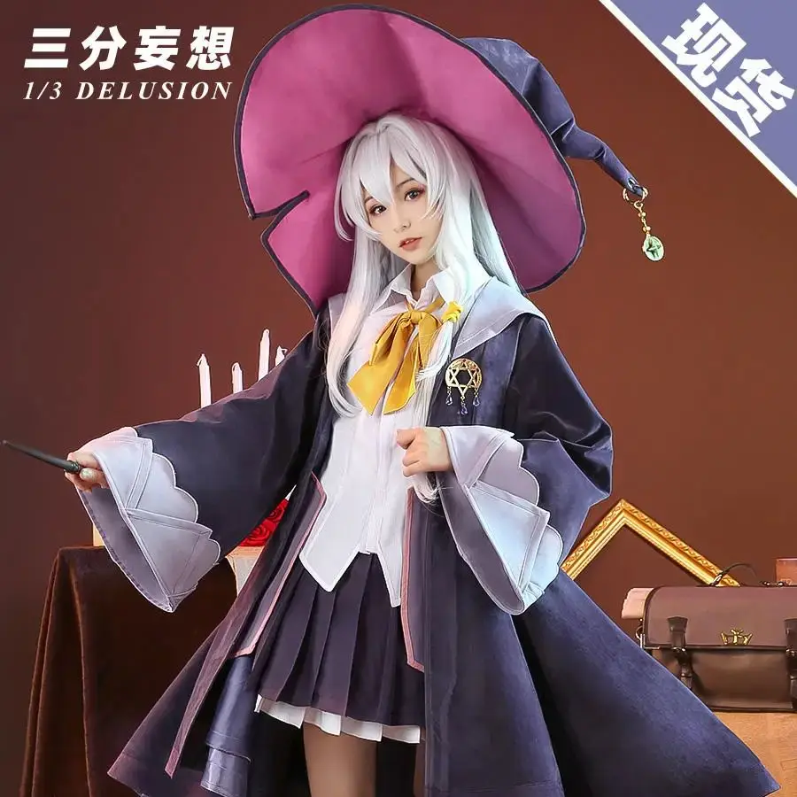 

Anime Manga Wandering Witch Elaina Cosplay Crossbody Bags The Journey of Elaina Cosplay Costume Halloween For Women Wigs Party