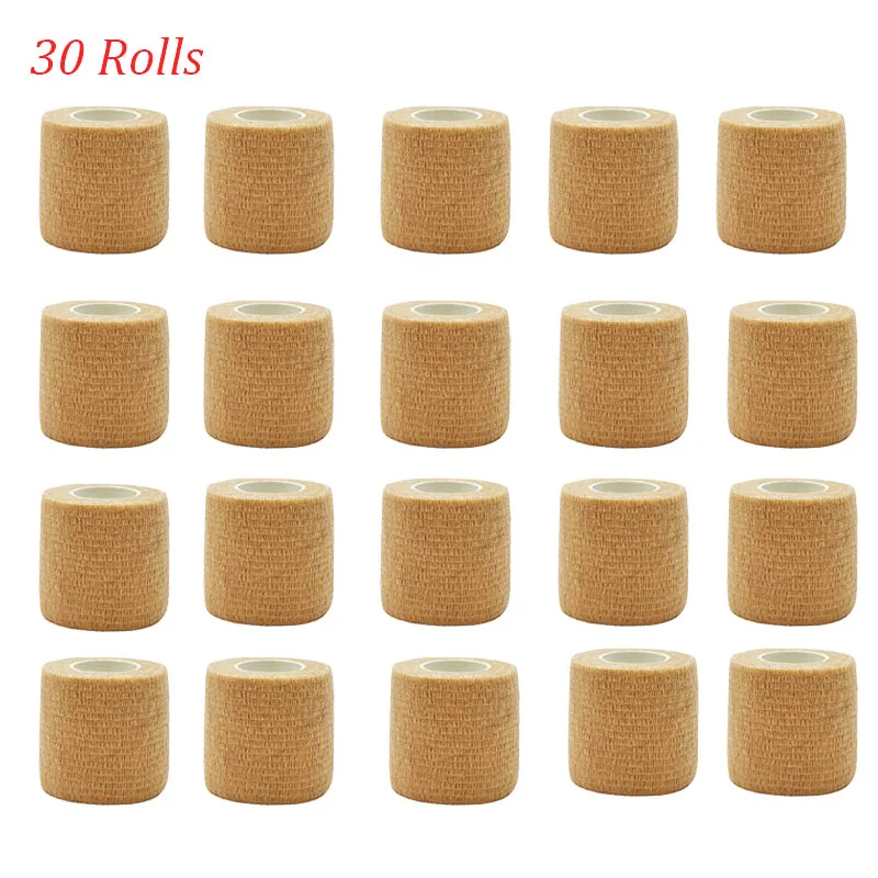 Bendaggio Elastico Avvolgente, Comodo Traspirante Riutilizzabile Rotolo di Compressione Atletica Avvolgimento di Bendaggio Compressivo Rotolo di Compressione Atletico per lo Sport