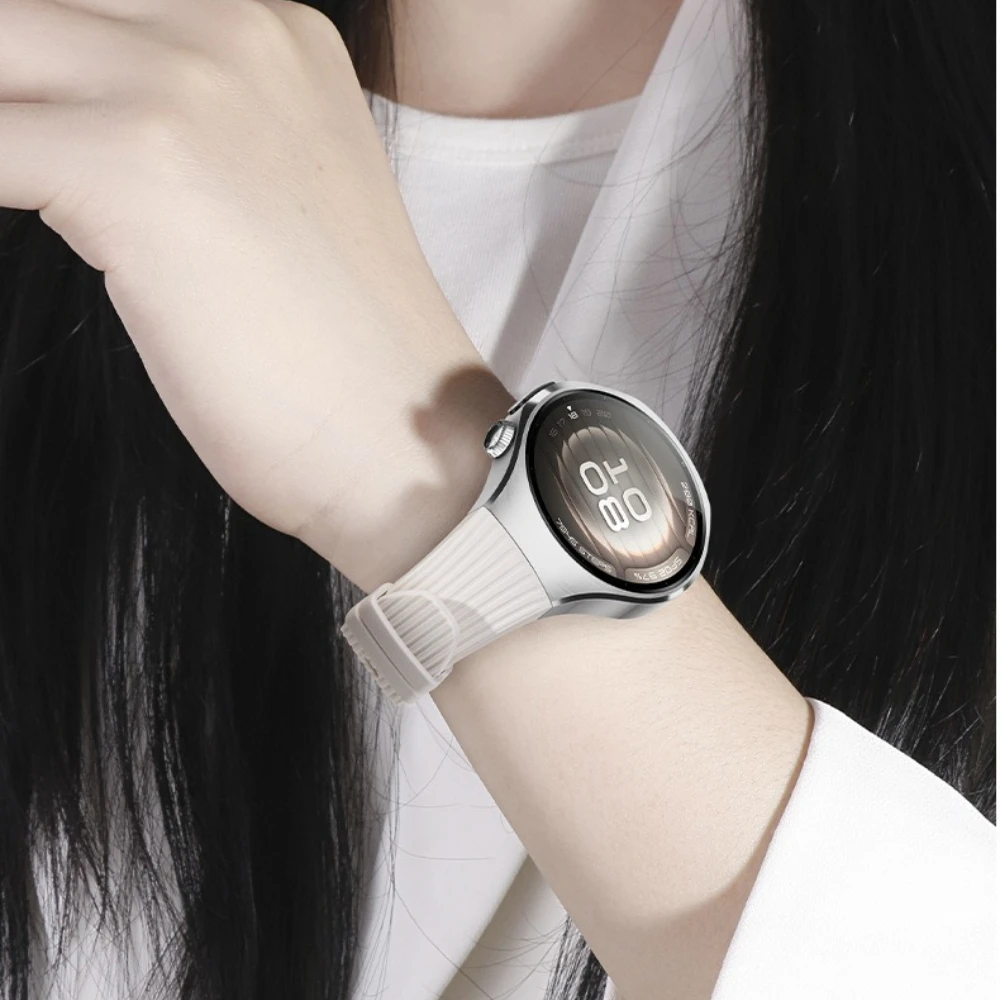 Silicone Strap Replacement Band for Smart Watches - Unisex Accessory