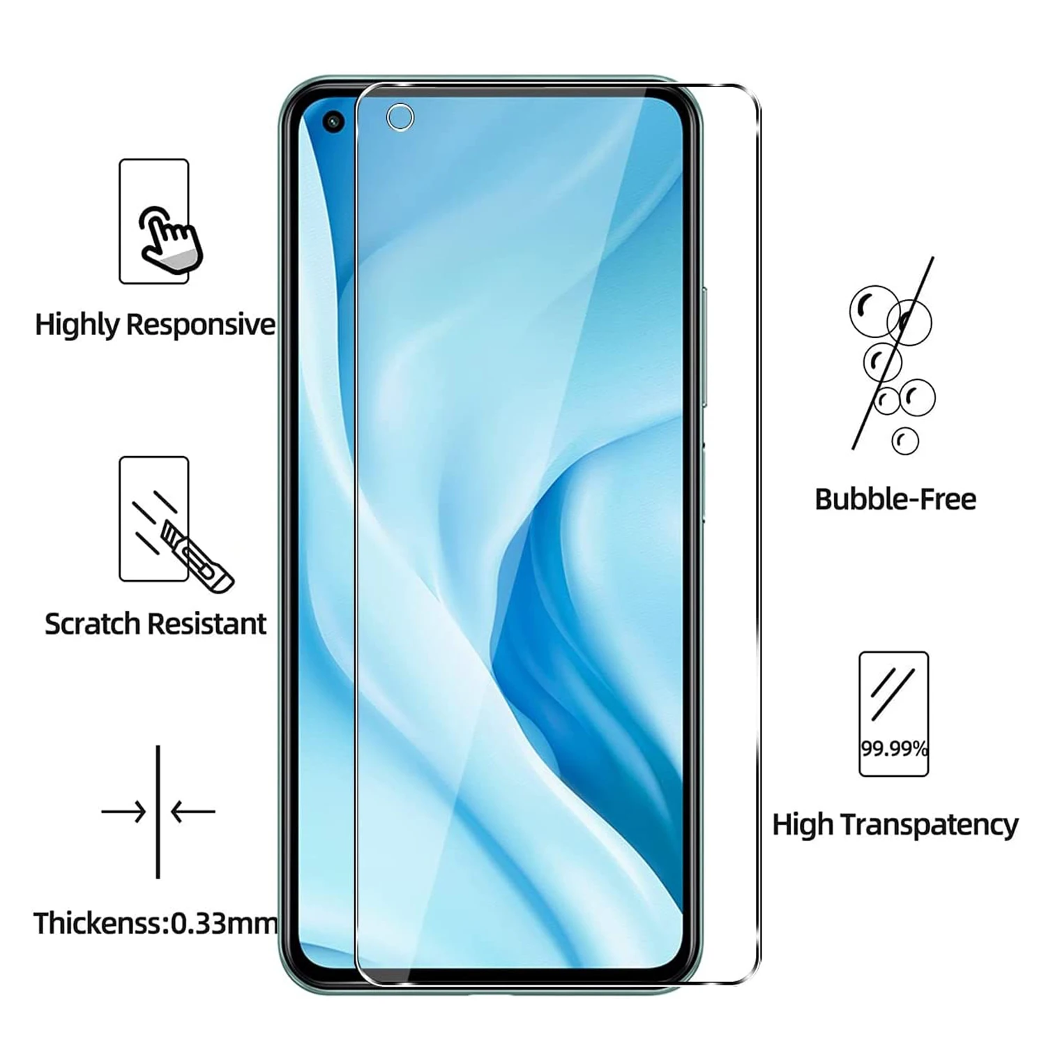 Рисунок 3 - закаленное стекло для Xiaomi Mi