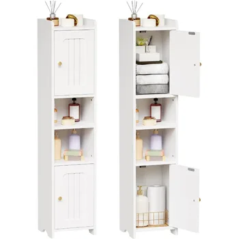 Slim Bathroom Storage Cabinet 1