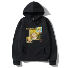 

Japanese Anime Seven Deadly Sins Hoodie Man Manga Nanatsu No Taizai Meliodas Graphic Hoodies Men Women Fashion Retro Sweatshirt