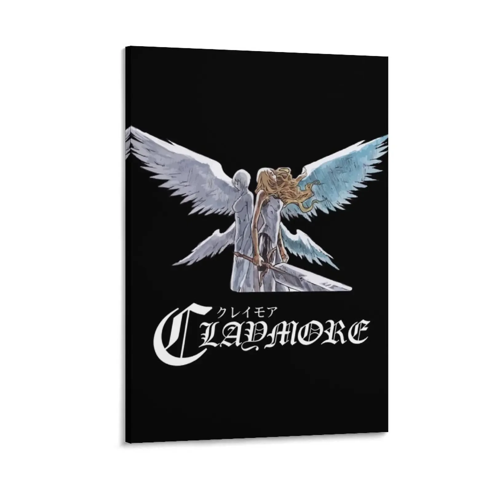 Claymore Twin Godess Anime Manga Claymore Gift Fan Canvas Painting Dipinti Decorativi Decorazioni Per Camere Da Letto
