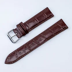 Premium Leather Watch Strap - Universal Replacement - 20mm (Brown)