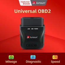 자동 스캐너 미니 ELM327 블루투스 호환 4.0 OBD2 V3 어댑터 자동차 진단 도구 스캔 도구, Junsun DVD 자동차 액세서리