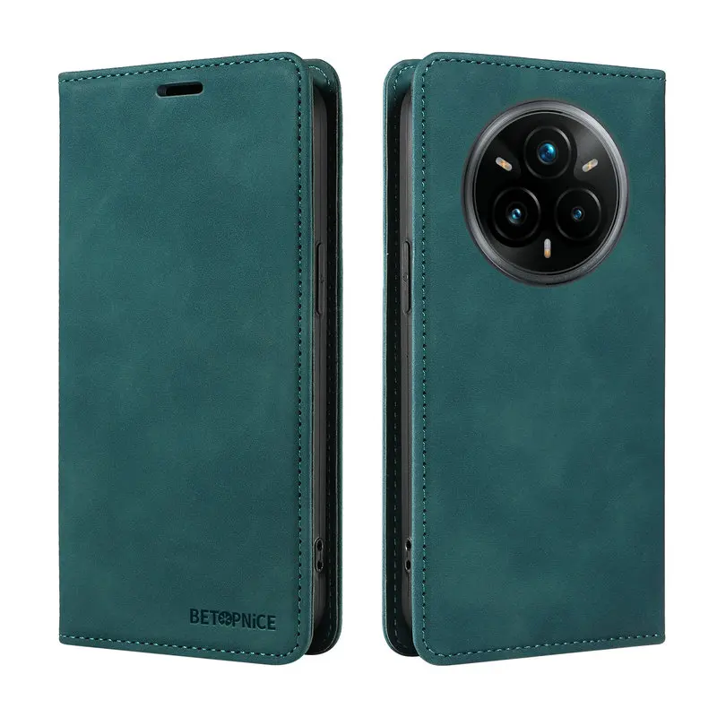 Leather RFID Flip Case with 360° Protection and Card Holder