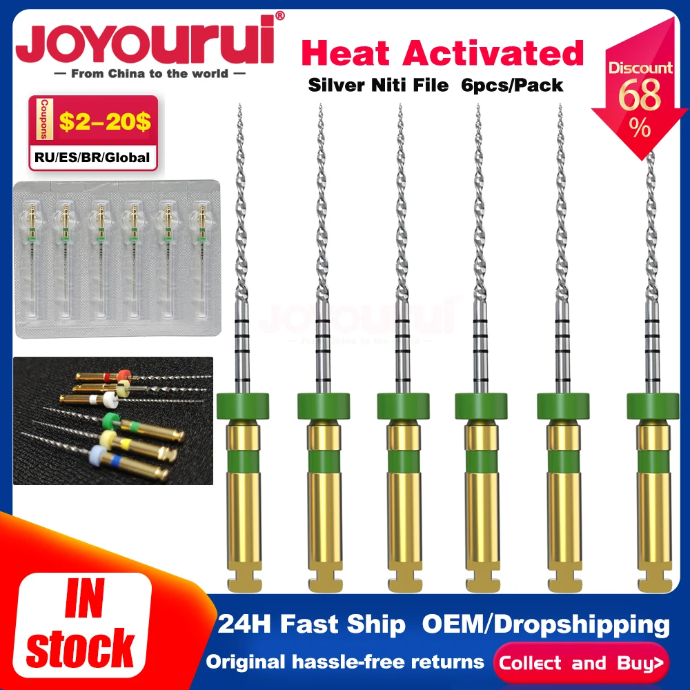 Dental Root Canal File Endo Rotary SC Files Endodontic Files 25mm 0435