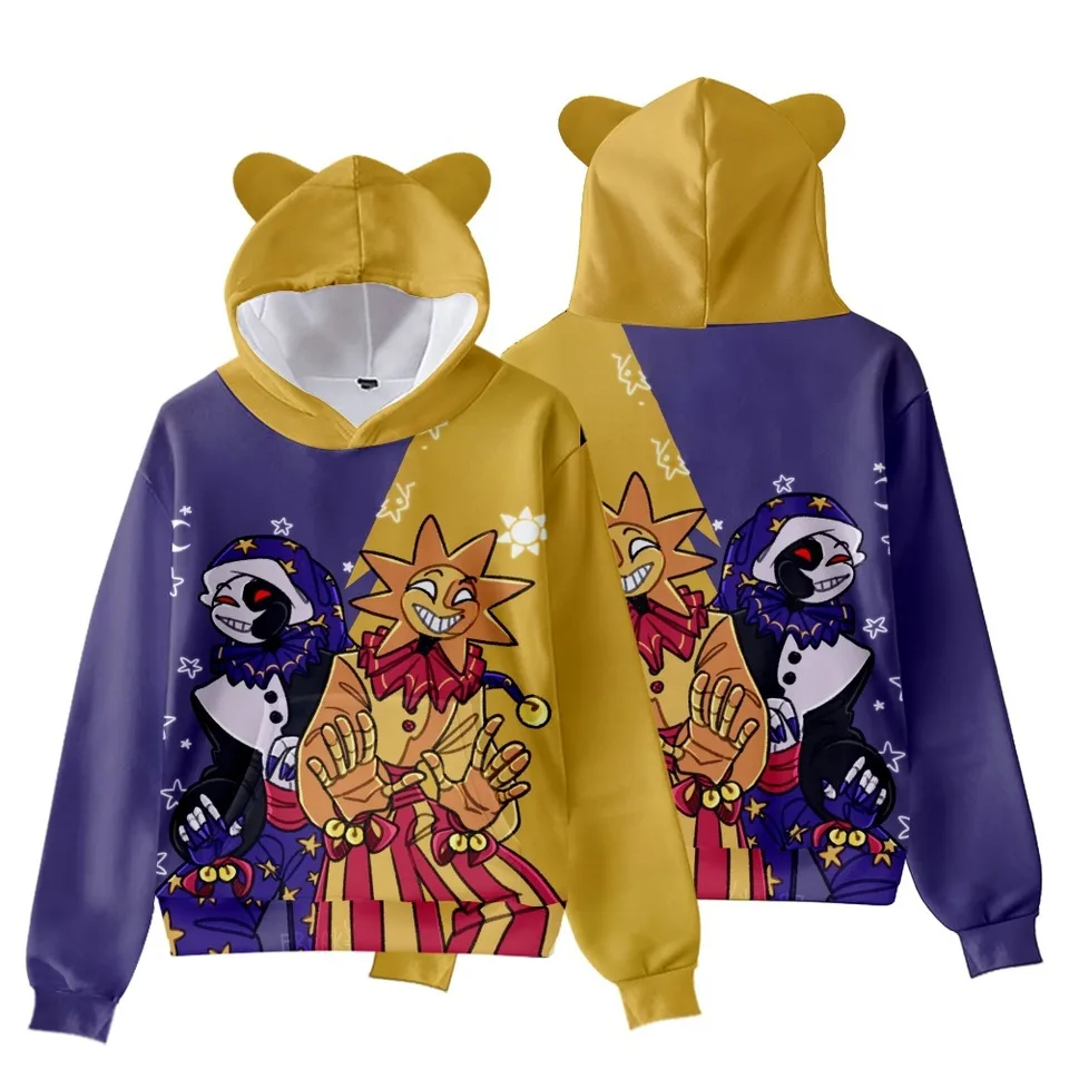 FNAF Security Breach Hoodie Five Nights at Freddy's Sweatshirt 2022 Cosplay  Pullover 