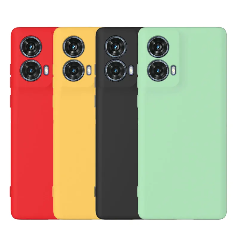Custodia ILING Per Motorola Moto G85 5G – Cover Rigida Opaca Con Anello Supporto E Copriobiettivo Scorrevole, Nero