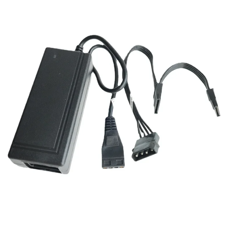 Ide Sata ac para dc Power Adapter Cabo de Alimentação para Computador 3.5 Inch Hdd Hard Dvd Cd-rom Disk Driver 12v Mais 5v 2.5a pc 4pin