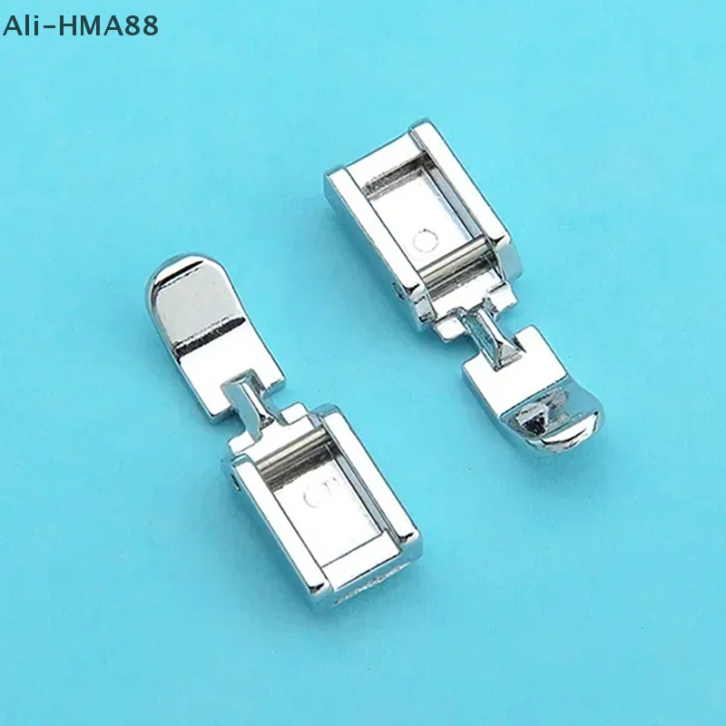 HMA88-Zipper Sewing Machine Presser Foot Left Right Narrow Foot Compatible With Low Shank Snap On Sewing Accessories