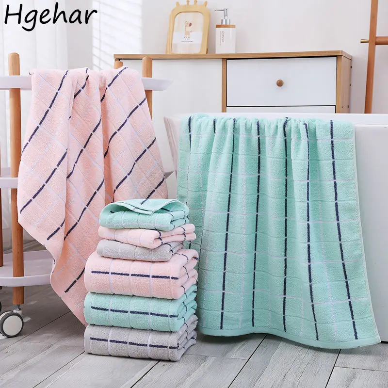 

Bath Towel 70x140cm Quick Drying Water Absorbent Bathroom Shower Washcloth Soft Durable Cotton Towels Home Textile Toallas New