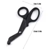 Edc Military Regulation Emt Thin-tooth Survival Rescue Scissors First Aid Canvas Scissors Field Survival Equipment 4