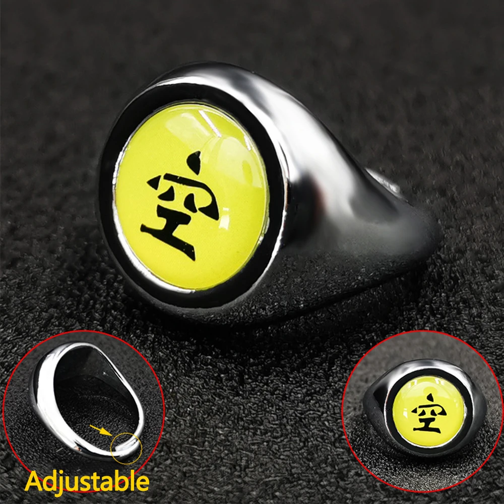 thumbnail image 1 of Anillo de Anime Naruto Akatsuki Itachi, accesorios para cosplay, figura de acción Sharingan, anillo de metal, regalo genial para niños y niños, 1 of 5