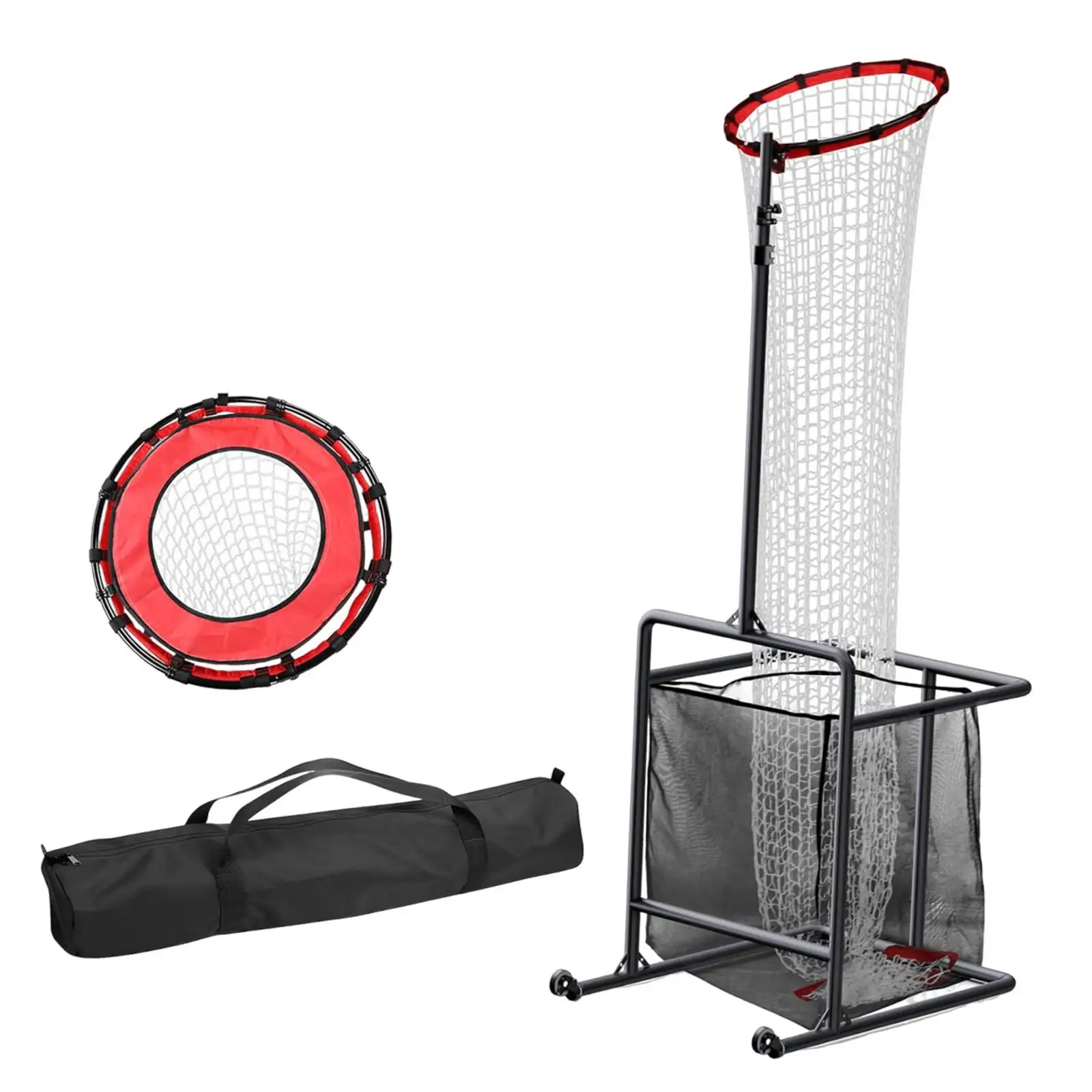 Volleyball Setter Training Net Serving Practice Improve Skills Sturdy Portable Adjustable Height and Angle Volleyball Target Net