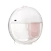 Electric Breast Pump Wearable Hands Free Silent Pain Free Feeding Pump 3 Modes 9 Suction Levels 150ml Capacity for Home Office 1