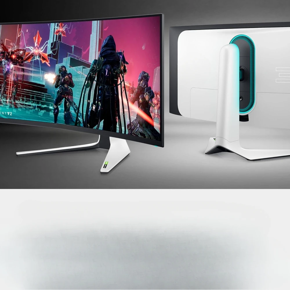 1800R Display, 3440x1440 Pixels at 175Hz, True 0.1ms Gray-to-Gray, 1M:1 Contrast Ratio, 1.07 Billions Colors - Lunar Light 2
