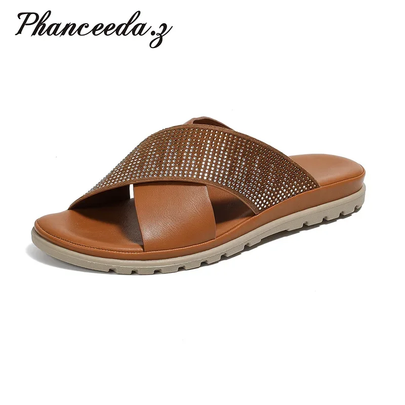 

New 2024 Shoes Women SandalsFlip Flops Summer Style Flats Fashion Solid Slippers Sandal Flat Free Shipping #24060307