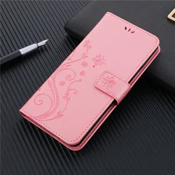 Leather Flip Wallet Case with Card Holder and Stand Function for Redmi K60 (Rose Gold)