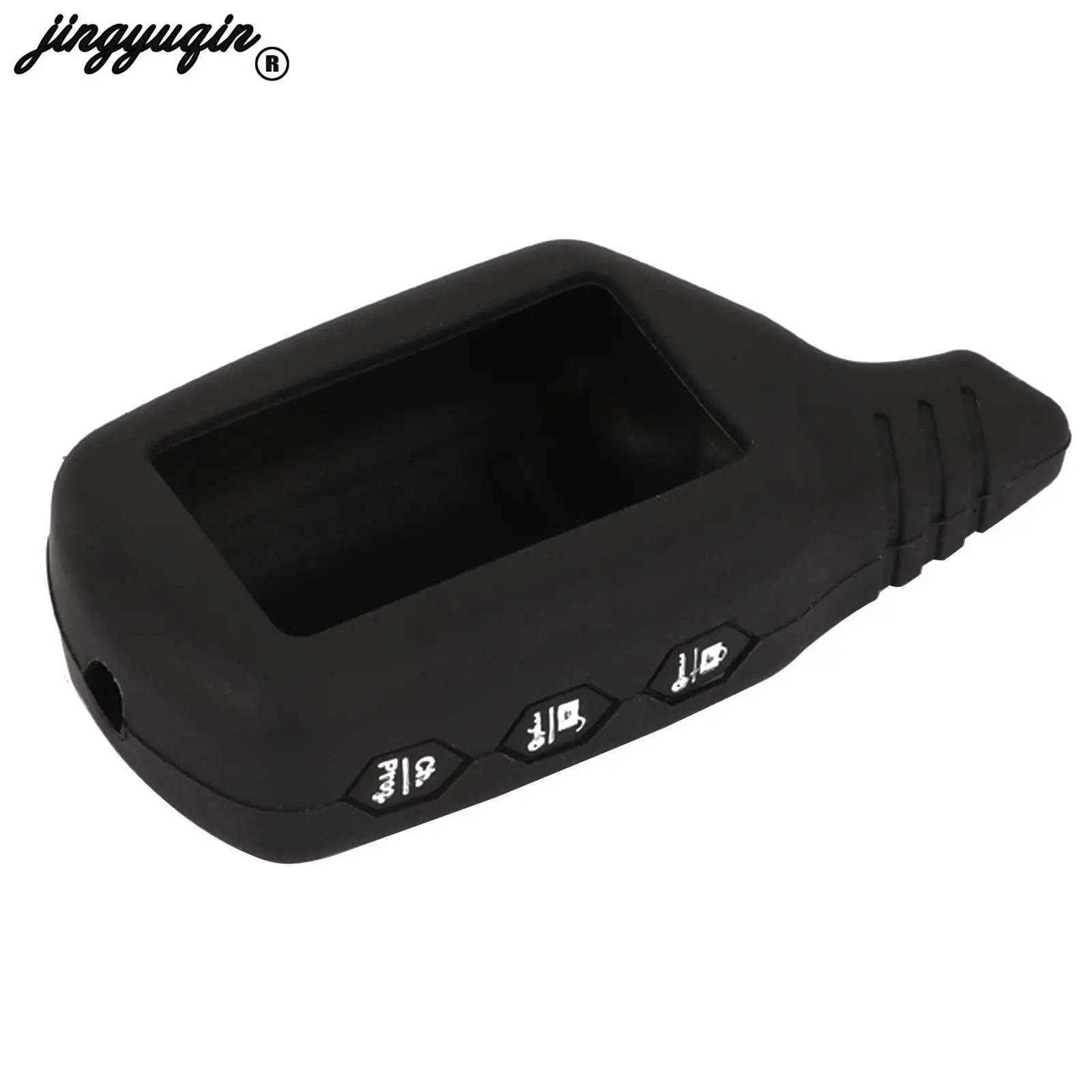 B9/B6 Silicone Case Key Cover for Starline B91/B61/A91/A61 KGB FX-5 Jaguar ez-one LCD Keychain Car Remote 2 Way Alarm key case cover remote control case cover