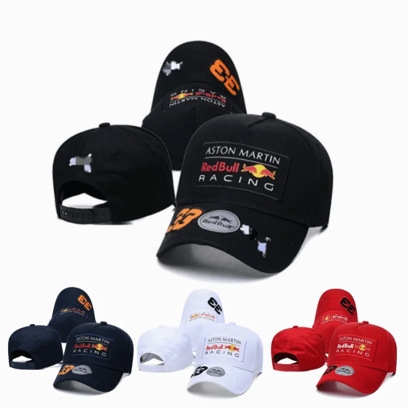 2024 Popular Red Bull Hat Baseball Hat Men's and Women's Summer Red Bull Sun Hat Red Bull Sports Hat Outdoor Travel Sunshade Hat 5