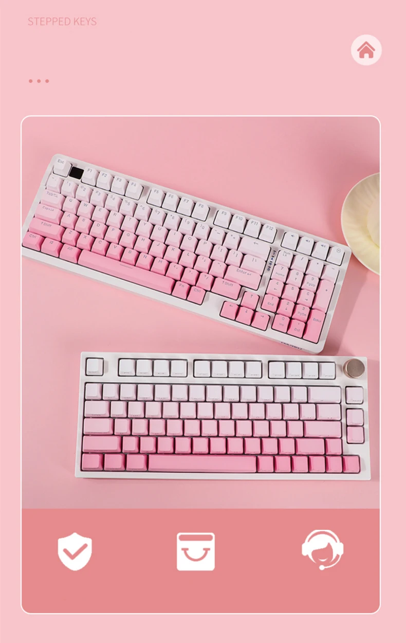 Side e Top Print, Fit para Teclado