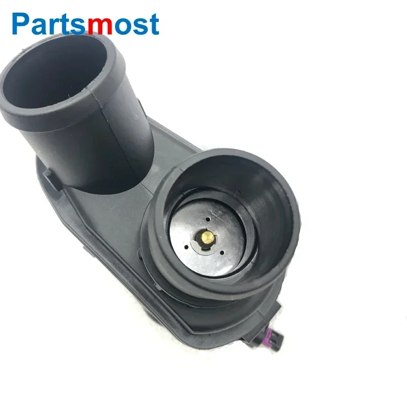 3.0 V6 Petrol Coolant Thermostat Housing w/ Sensor for Range Rover 13- RR Sport 14- New Discovery Velar LR062498 107288 LR117568 smart thermostat engine coolant thermostat