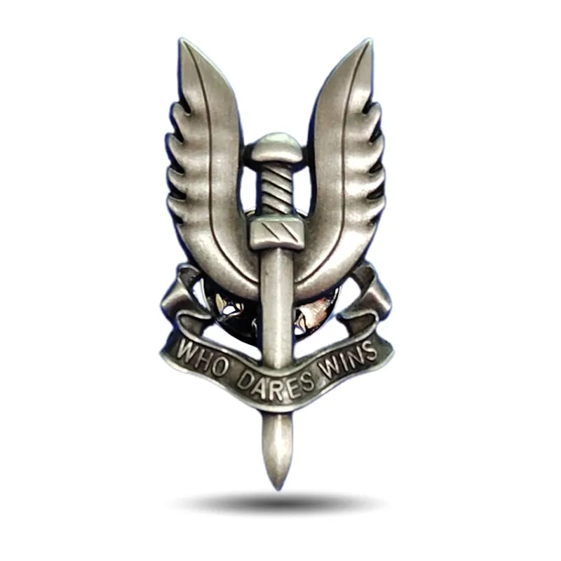 Значок с металлической булавкой для военных сил, брошь-клатч