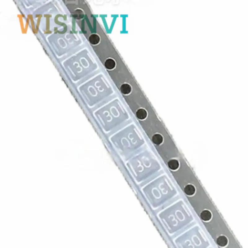 10PCS CCP2E30TE marking 30 CCP2E30 CCP SMD SMT FUSE 1210 3A 72V Micro Chip Fuse