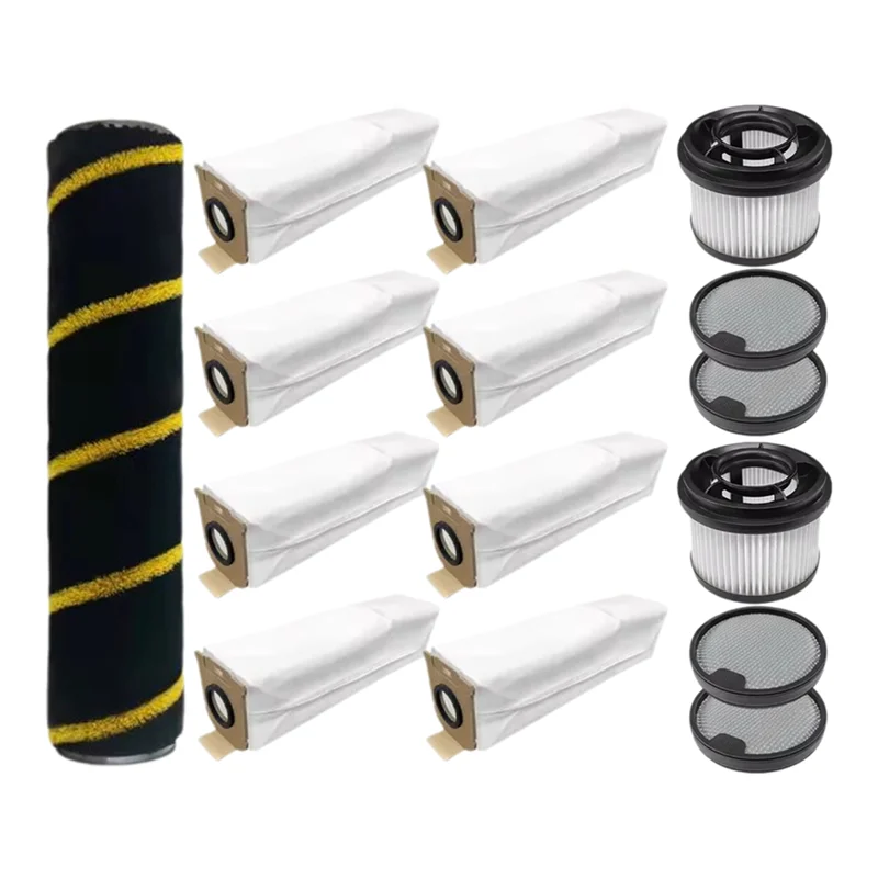 B59B-For Dreame Z10 Station/Z20 Station Robot Vacuum Cleaner Replacement Parts Roller Brush HEPA Filter Dust Bag