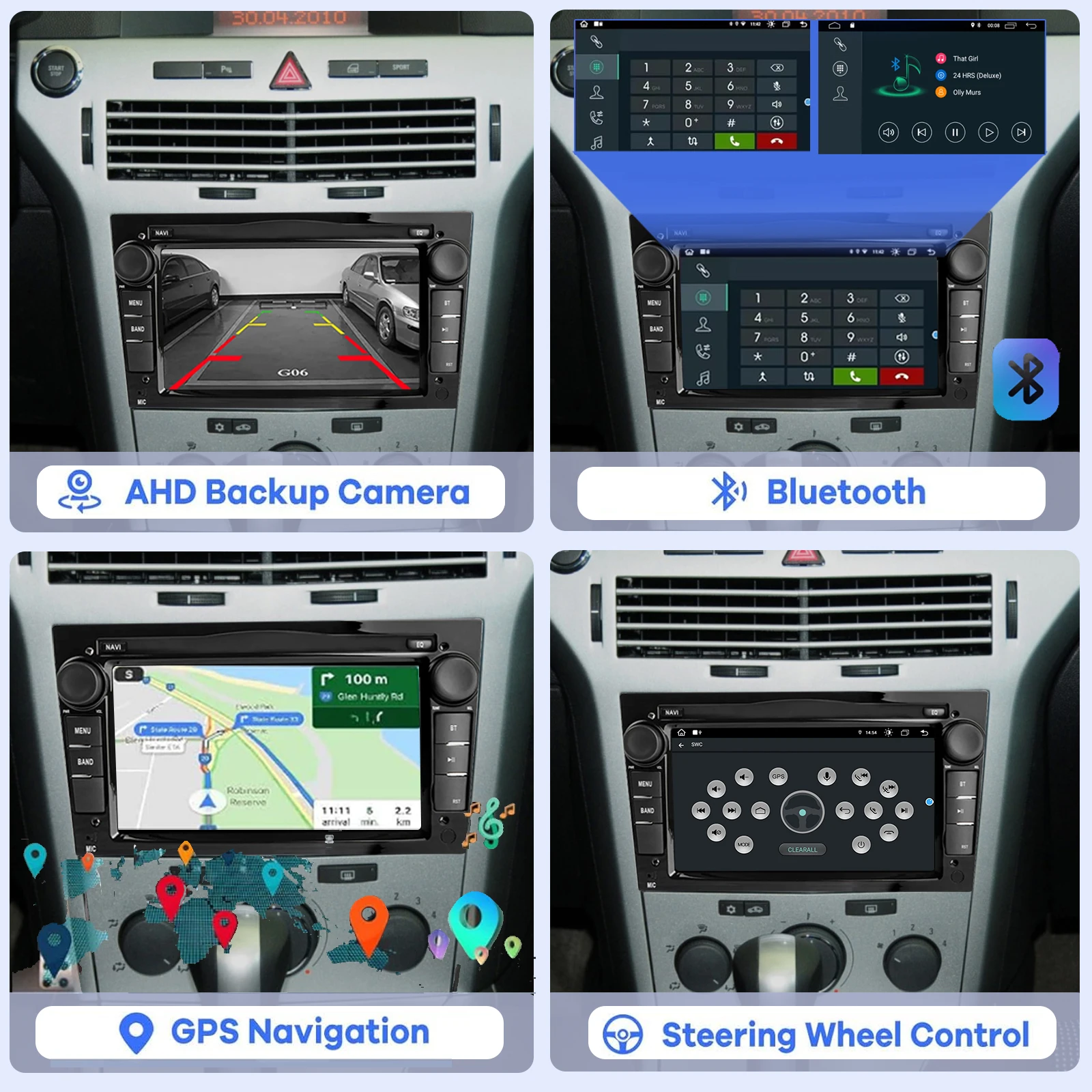 Android Car Radio For Opel Astra Corsa Antara Vectra Zafira Multimedia Player Su