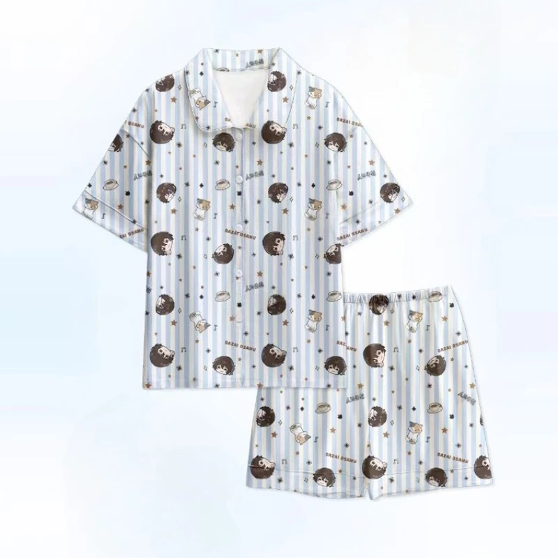 Bungo Stray Dogs dazai osamu Nakahara Chuuya Nakajima Atsushi pijamas secundarios de dibujos animados creativos ropa periférica de animé para el hogar