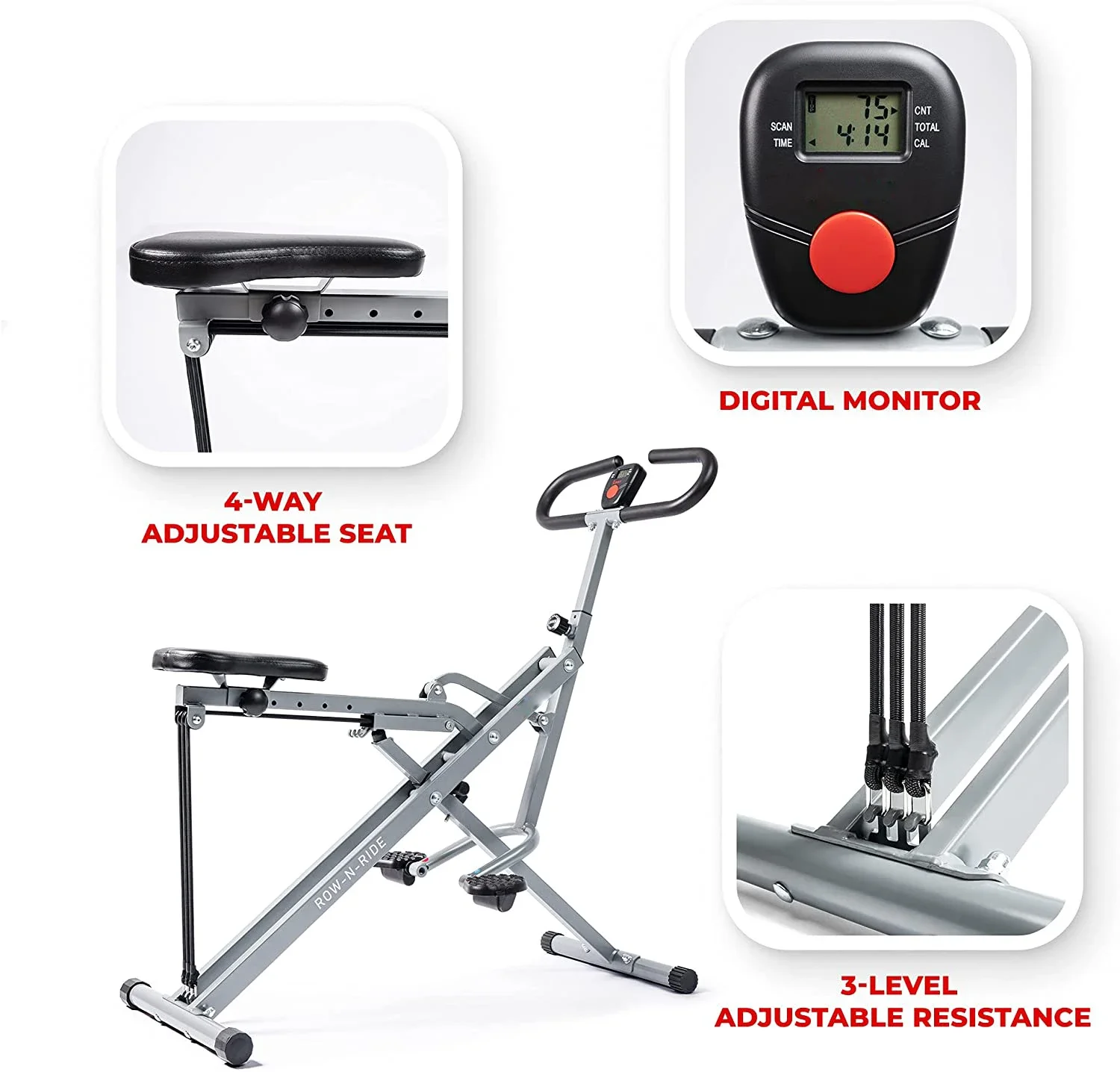 Horse Riding Equipment Squat Aid Trainer Health & Fitness Cardio Training Indoor Fitness Equipment