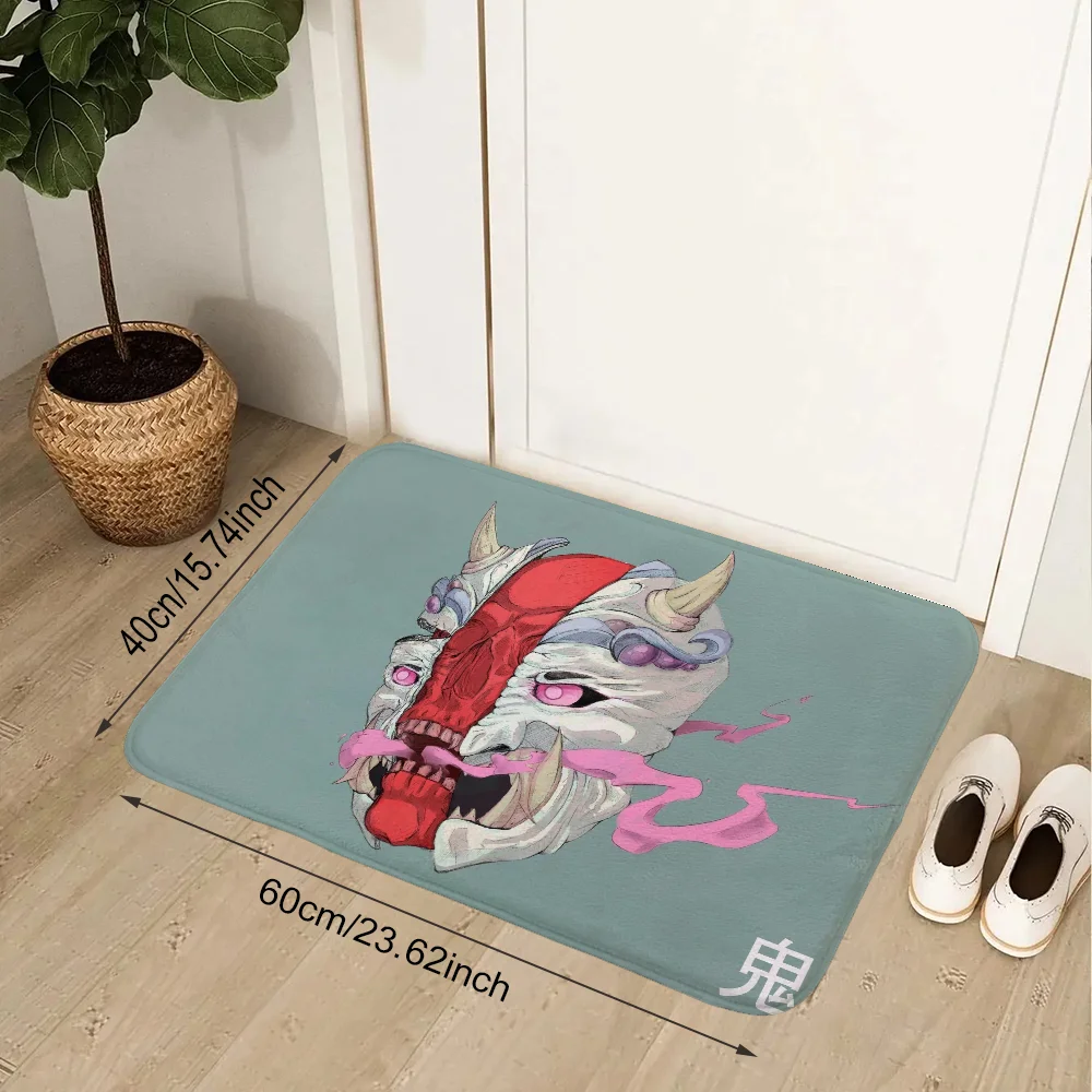 셀프 팽창 발 매트 카펫 러그, 귀여운 물건 선택, 저렴한 도어 매트, 입구 문짝 애니메이션 카와이 거실 카펫 