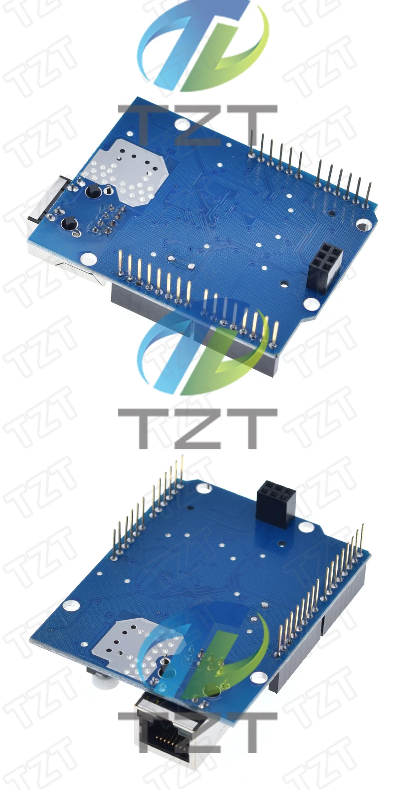 TZT Shield Ethernet Shield W5100 R3 UNO Mega 2560 1280 328 UNR R3 W5100 Entwicklungsboard – Detail 6