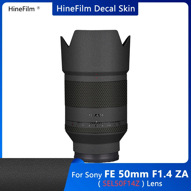 Per Sony 50 F1.4 Za Lens Decal Skin 50 1.4 Wrap Cover Per Sony Fe50Mm F1.4 Za Lens Sticker Sel50F14Z Skin Cover Film 50Mm 1.4