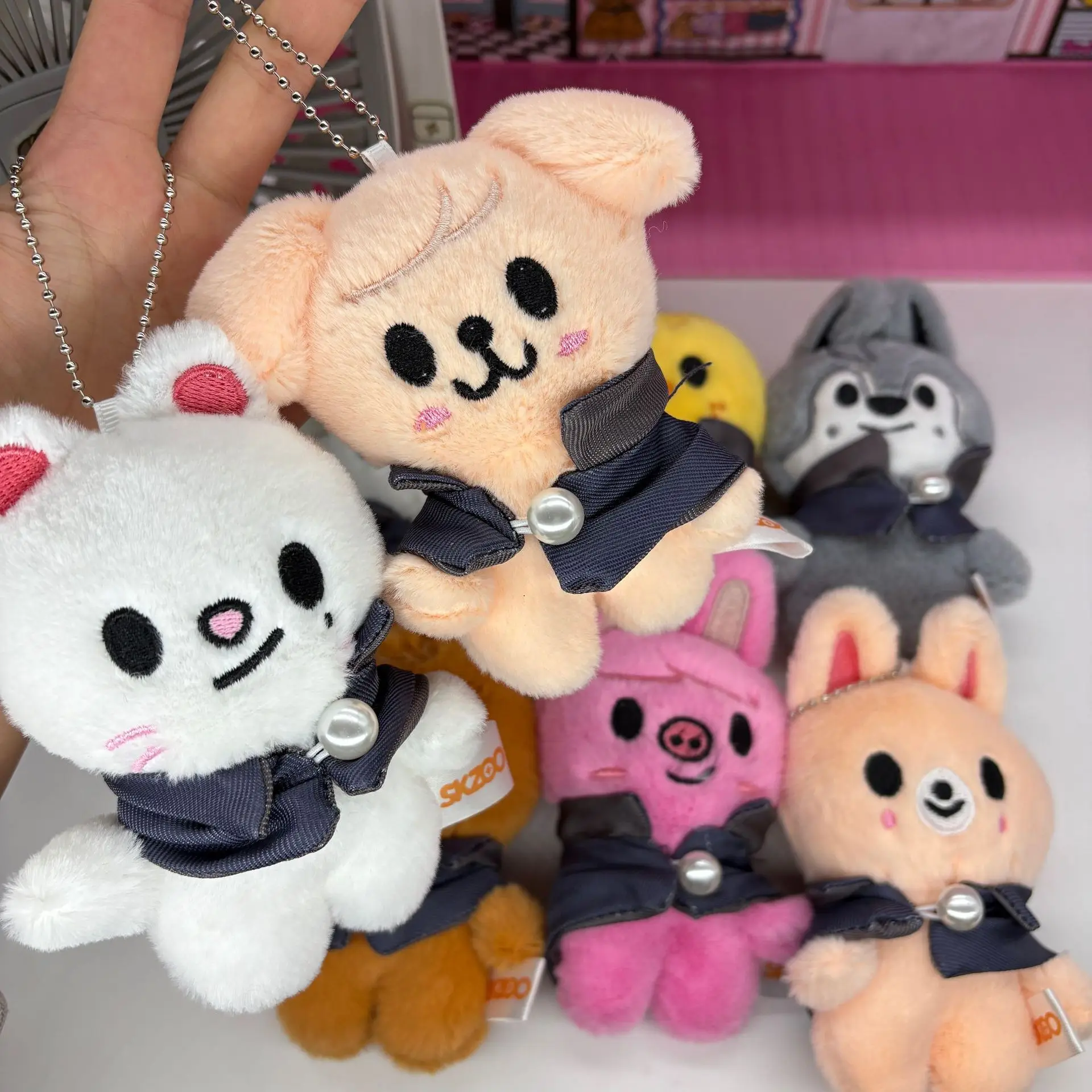 New SKZOO Plush Keychain Stray Kids Plush Pendant Han Zhicheng