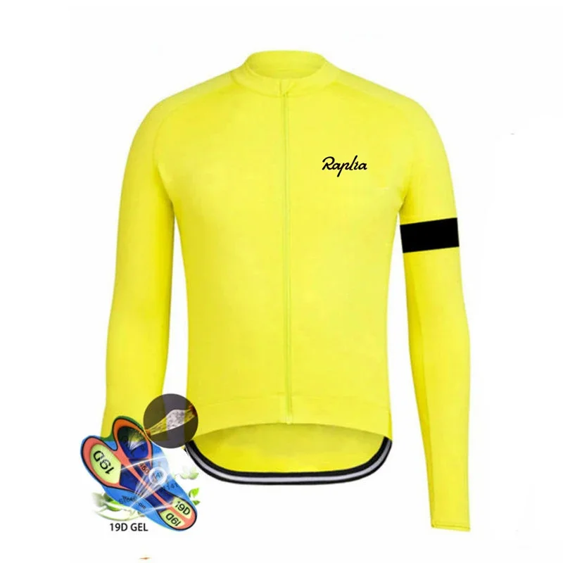 thumbnail image 1 of 2025 Ropa de ciclismo Raplia Team Ciclismo Jersey de manga larga Verano Bicicleta de carretera Maillot Ropa Ciclismo Camiseta transpirable para bicicleta, 1 of 5