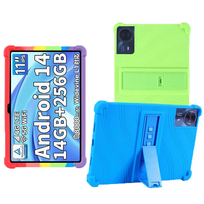 11-Inch Tablet Protective Case with Kickstand and Holder - Premium Cover