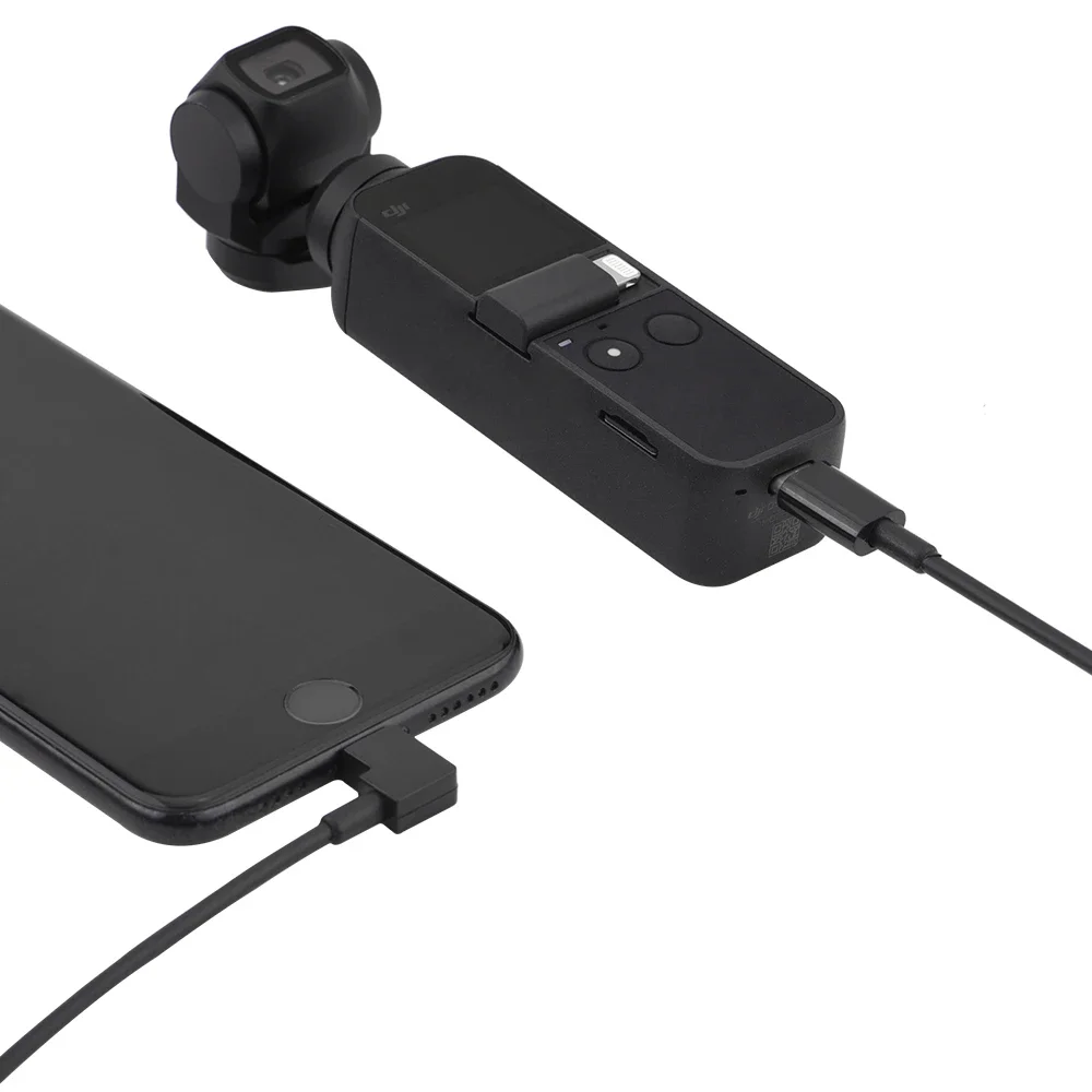 Camera Accessories Extension Cable Type-c To Type-c Android IOS Micro-USB For DJI Osmo Pocket 2 Gimbal Data Line