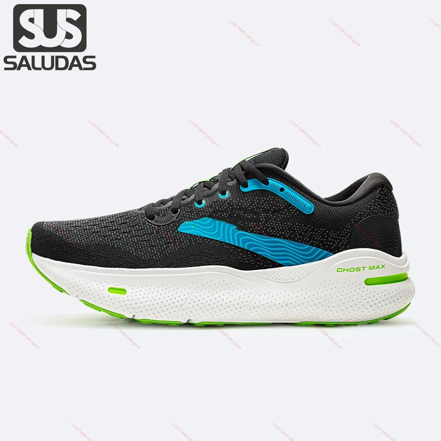 

SALUDAS Original Ghost Max Running Shoes for Men and Women Thick Sole Cushioned Elasticity Outdoor Road Marathon Running Shoes