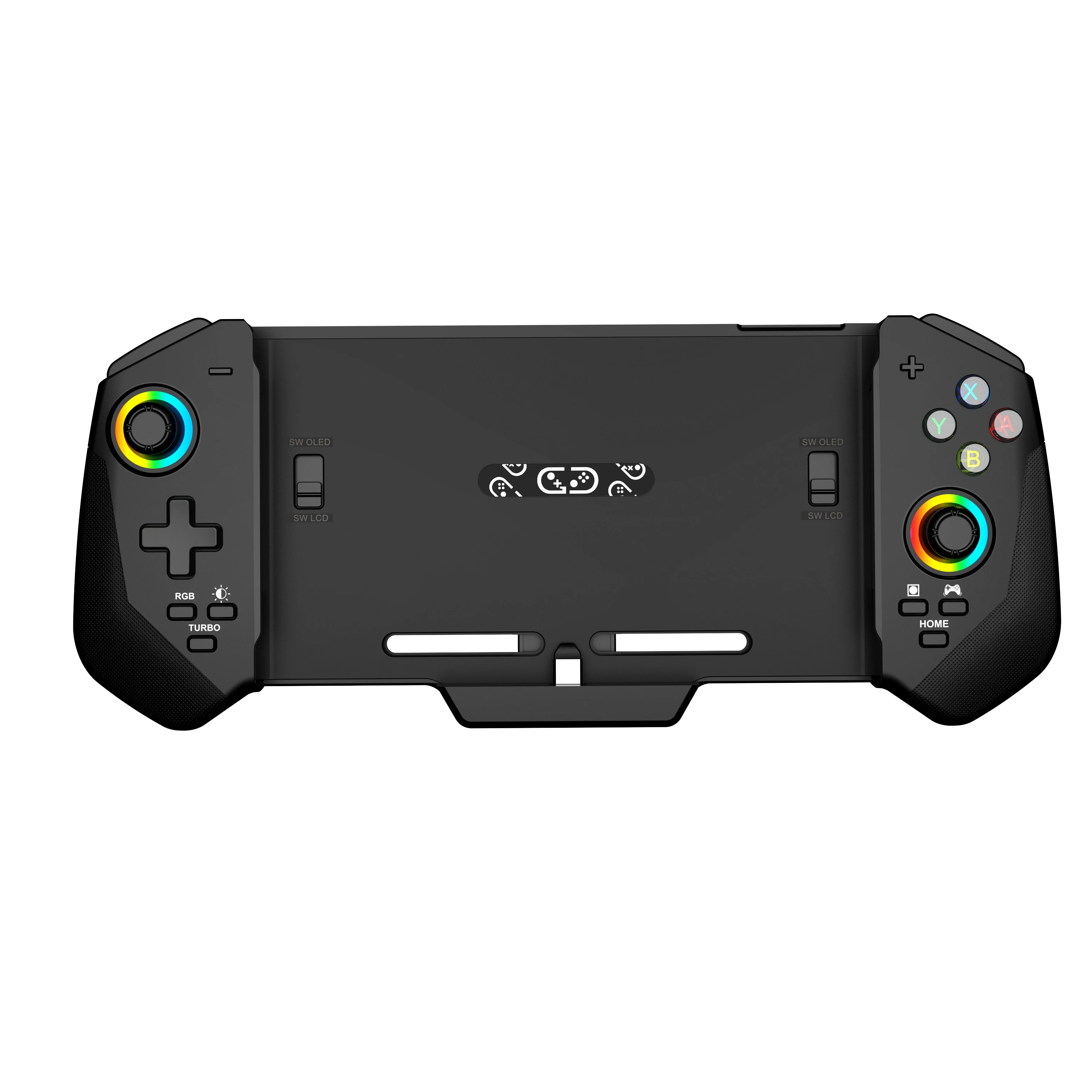STORM WYRM Hall Etkisi Joystick ile N-Switch Pro ve OLED için Kablolu Oyun Denetleyicisi, Oyun Kartı Koleksiyonu ve Mekanik Düğmeler 7047