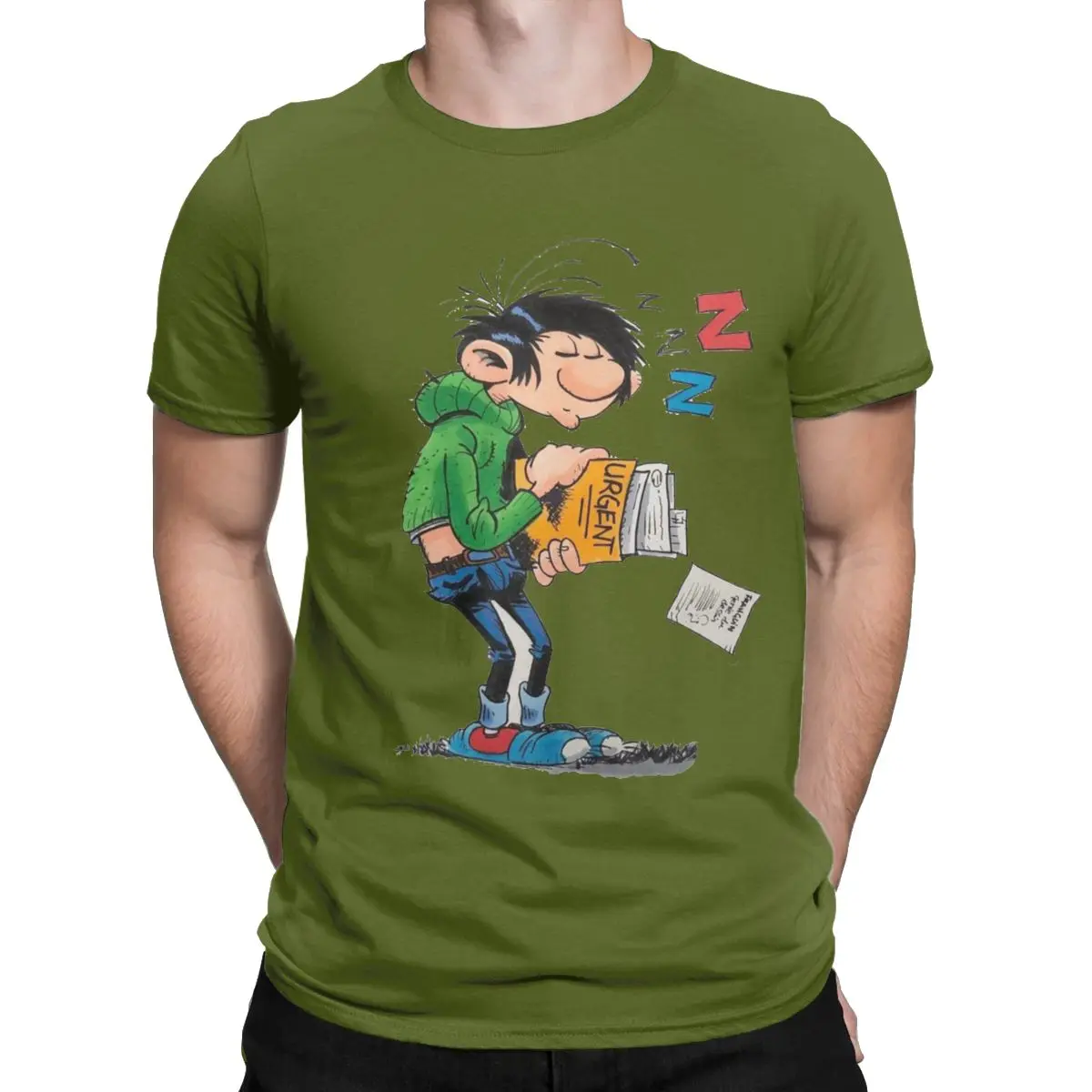 FRANQUIN Gaston Lagaffe / Coffret Vide / Tee Shirt / Fonctionnaire
