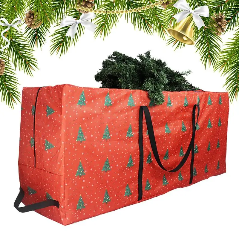 Large Capacity Christmas Tree Storage Bag Outdoor Furniture Cushion Storage Holder Space-Saving Water Protective Boxes