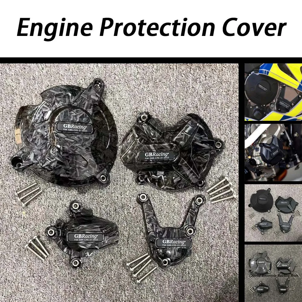 Motorcycles Secondary Engine Cover Set Case For BMW S1000RR-S1000R-S1000XR 2015