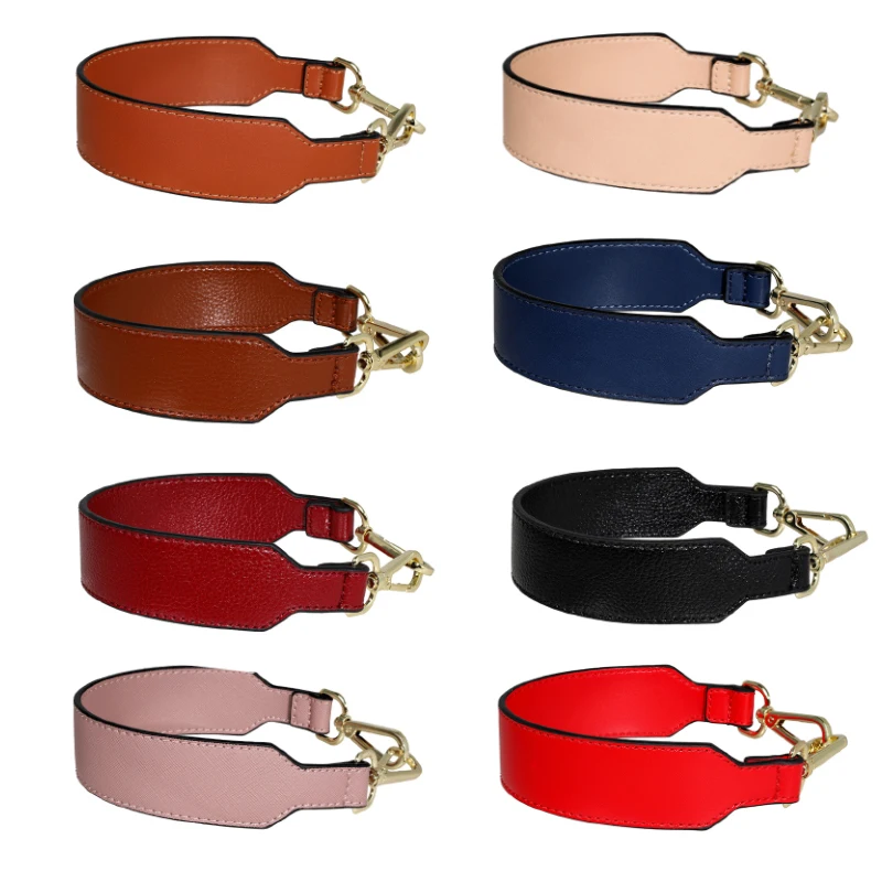 1 Pcs 3.5cm Width 41cm Long, Genuine Leather Short Purse Strap