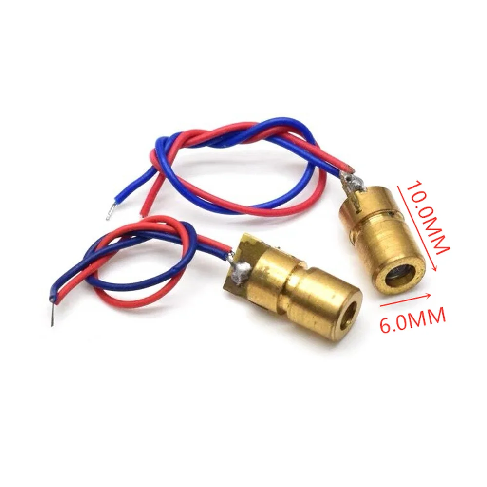 650nm 5mW 레드 포인트/라인/크로스 레이저 모듈 - 유리 렌즈 초점 조절 가능 헤드, 초점 조절 가능 산업용 레이저 다이오드 헤드