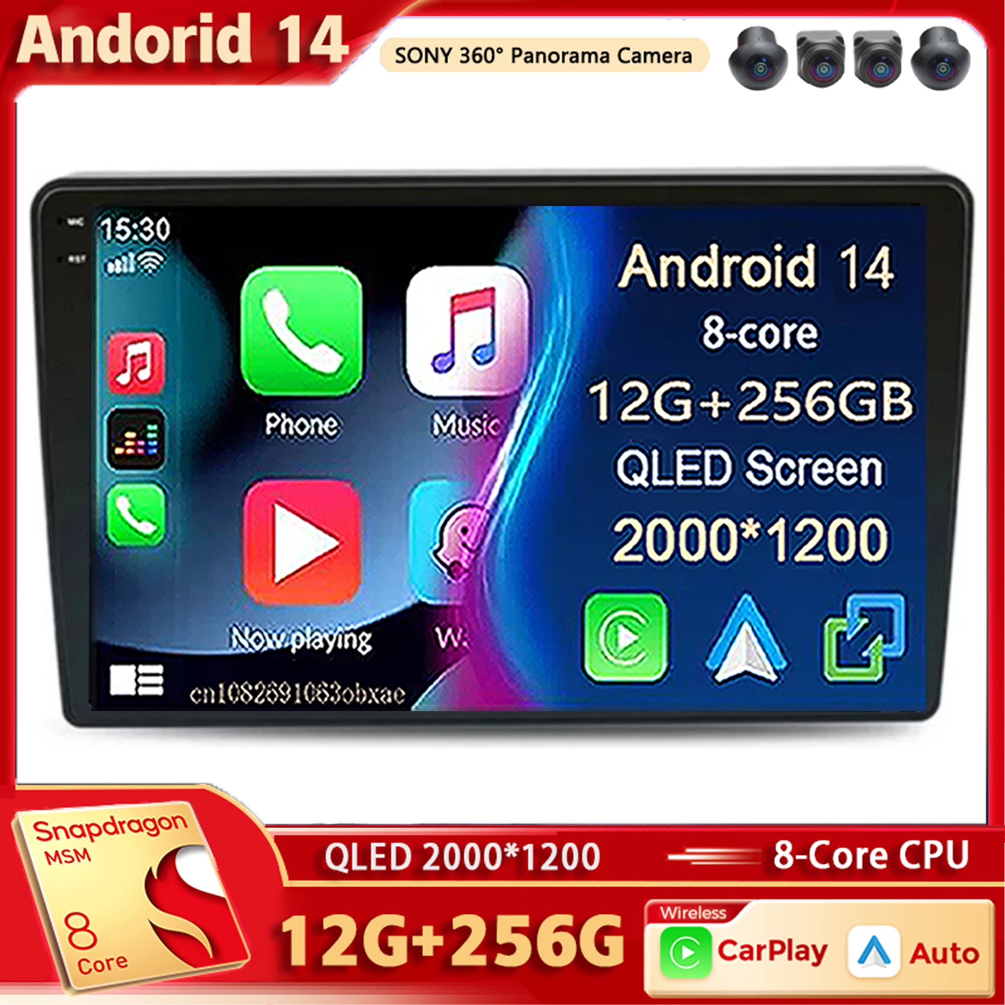 

Автомагнитола на Android 14, мультимедийный плеер для LADA BA3 Granta 2011-2017, Автомагнитола для Carplay, автомобильная стереосистема DSP, Wi-Fi + 4G, голосовое ии, 2 Din, BT, Gps