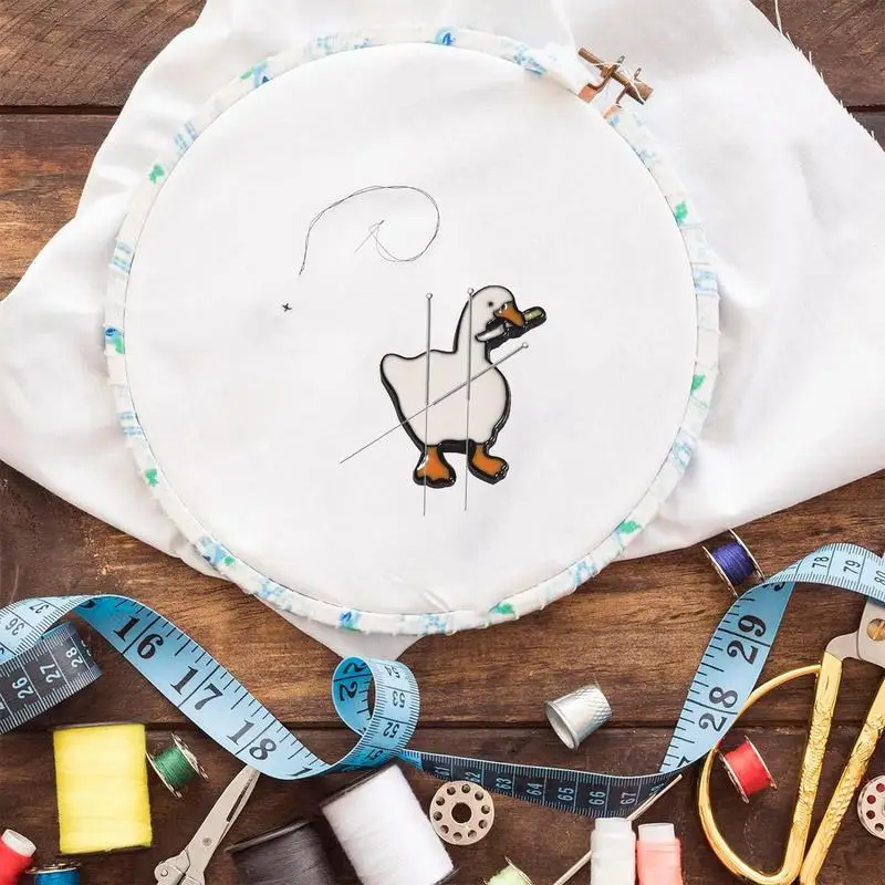 Duck Shaped Quilting Pin Minder Magnetic Needle Minder Cute Animal Shape Quilting Needle Minder For Quilter Tool Embroidery
